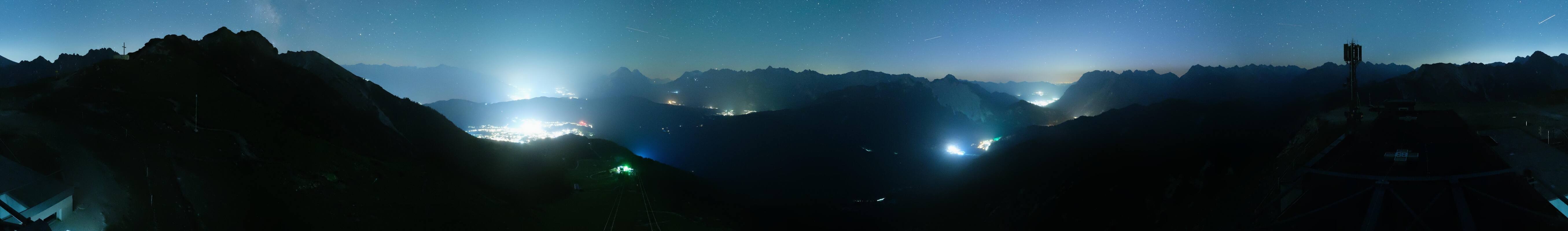 Archiv Foto Webcam Seefeld Rosshütte - Bergstation Seefelder Joch