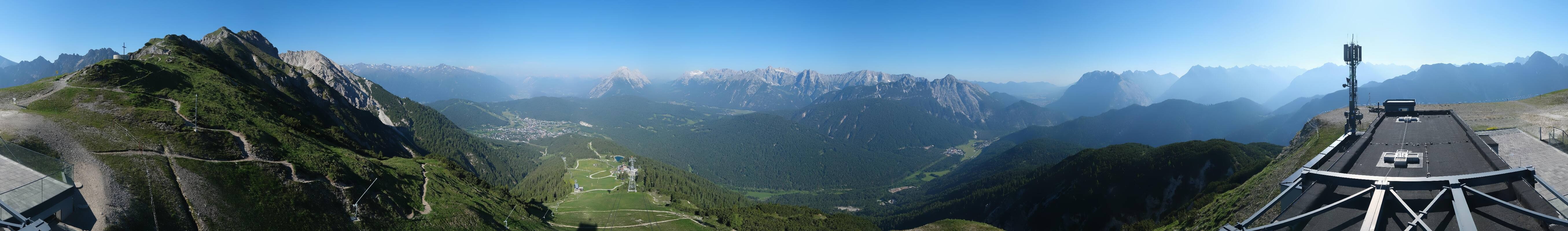 Archiv Foto Webcam Seefeld Rosshütte - Bergstation Seefelder Joch