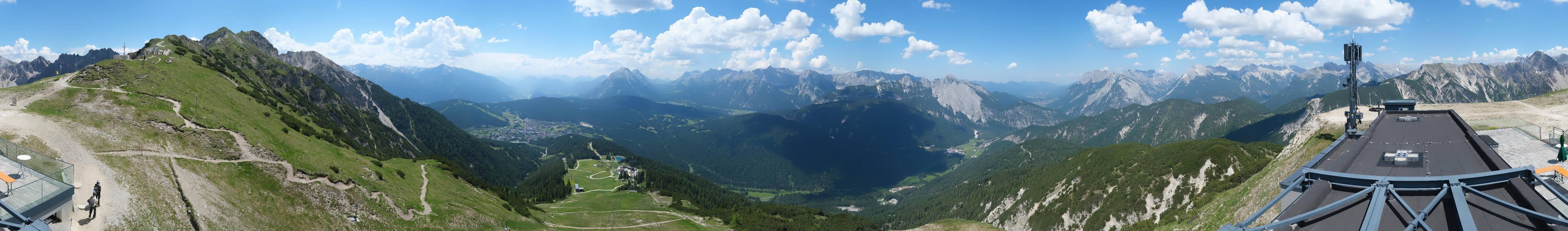 Archiv Foto Webcam Seefeld Rosshütte - Bergstation Seefelder Joch