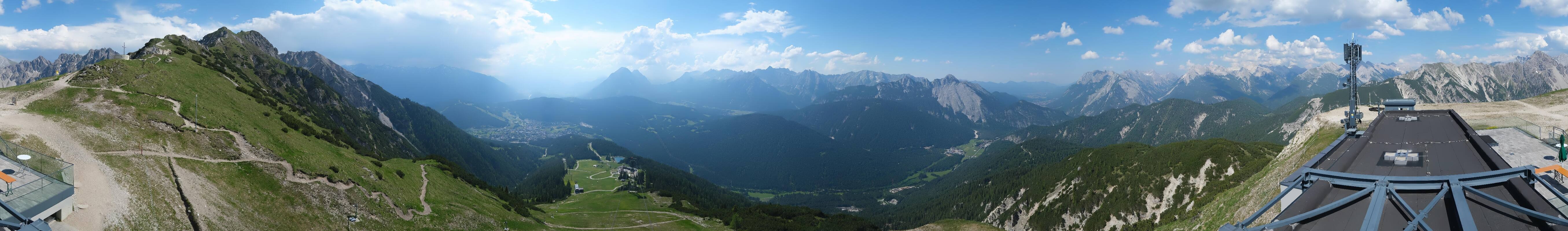 Archiv Foto Webcam Seefeld Rosshütte - Bergstation Seefelder Joch