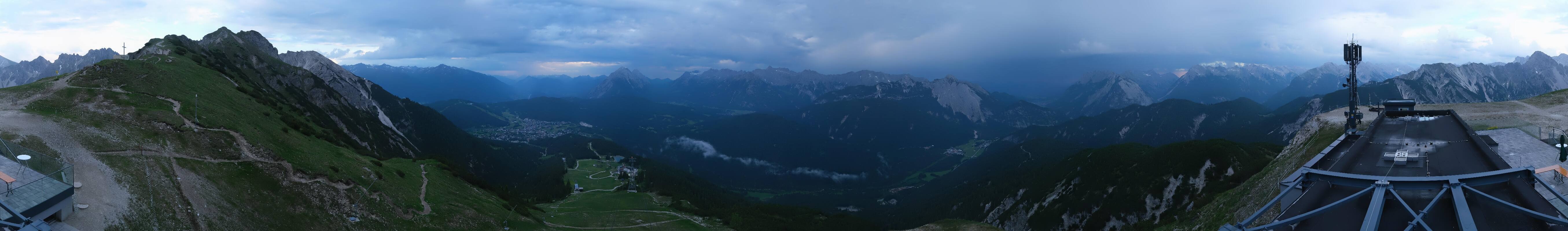 Archiv Foto Webcam Seefeld Rosshütte - Bergstation Seefelder Joch