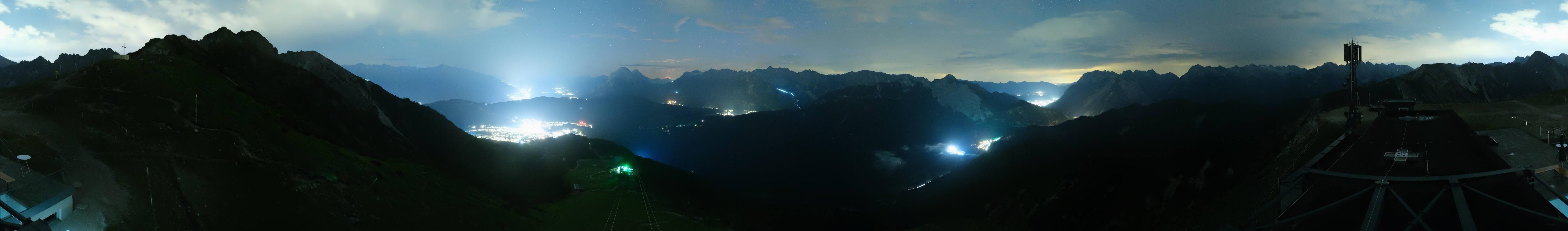 Archiv Foto Webcam Seefeld Rosshütte - Bergstation Seefelder Joch