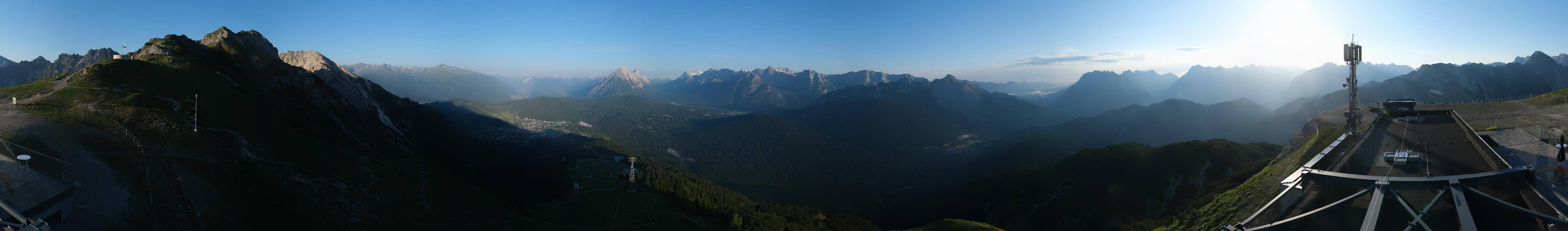 Archiv Foto Webcam Seefeld Rosshütte - Bergstation Seefelder Joch