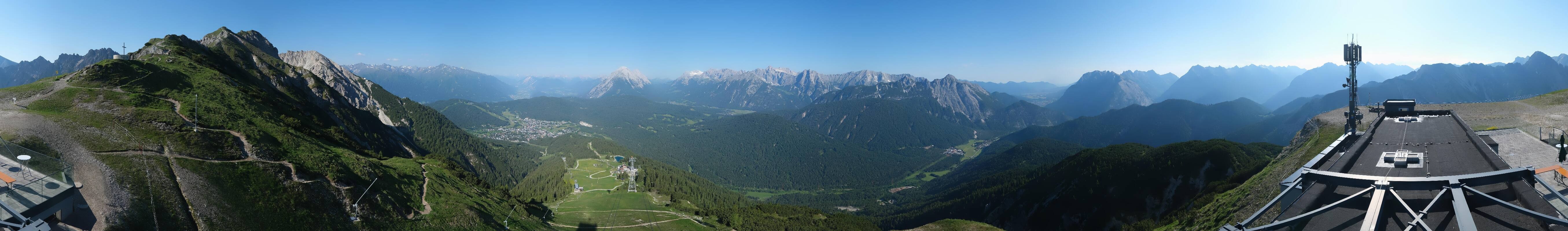 Archiv Foto Webcam Seefeld Rosshütte - Bergstation Seefelder Joch