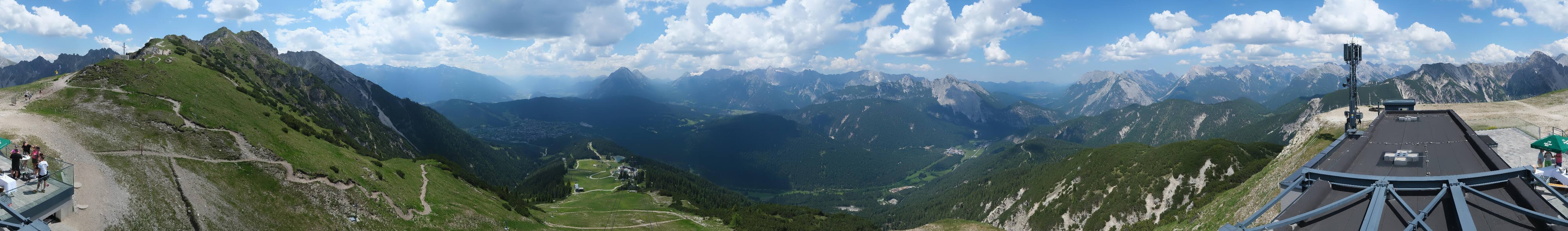 Archiv Foto Webcam Seefeld Rosshütte - Bergstation Seefelder Joch