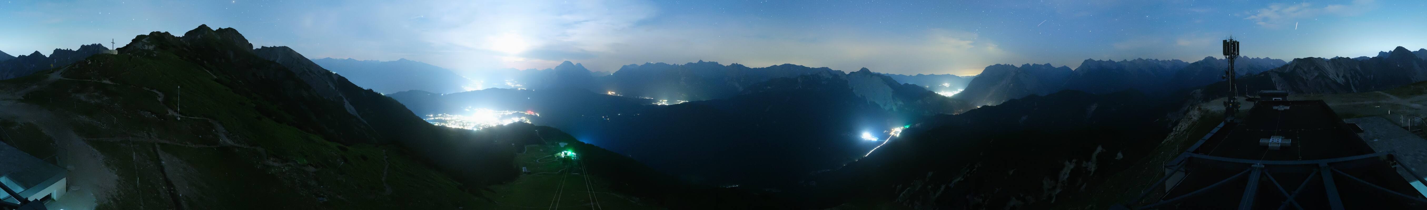 Archiv Foto Webcam Seefeld Rosshütte - Bergstation Seefelder Joch