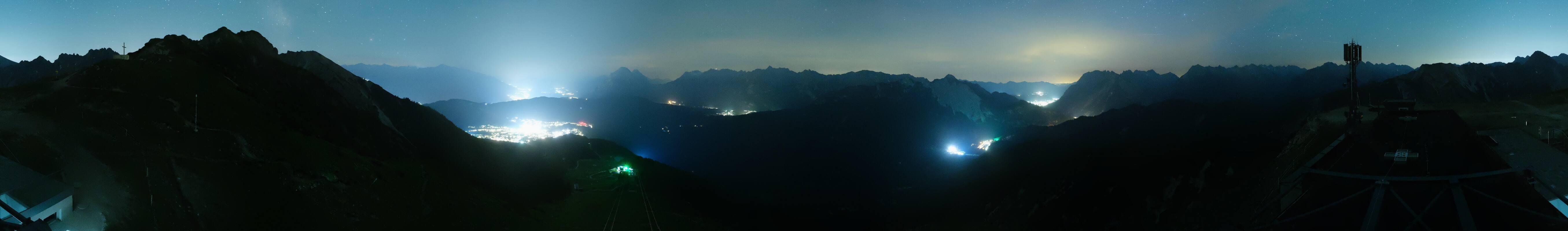Archiv Foto Webcam Seefeld Rosshütte - Bergstation Seefelder Joch