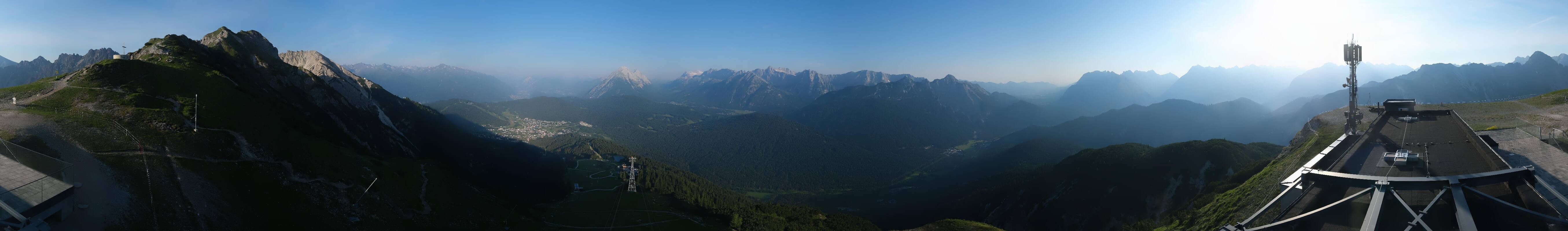 Archiv Foto Webcam Seefeld Rosshütte - Bergstation Seefelder Joch