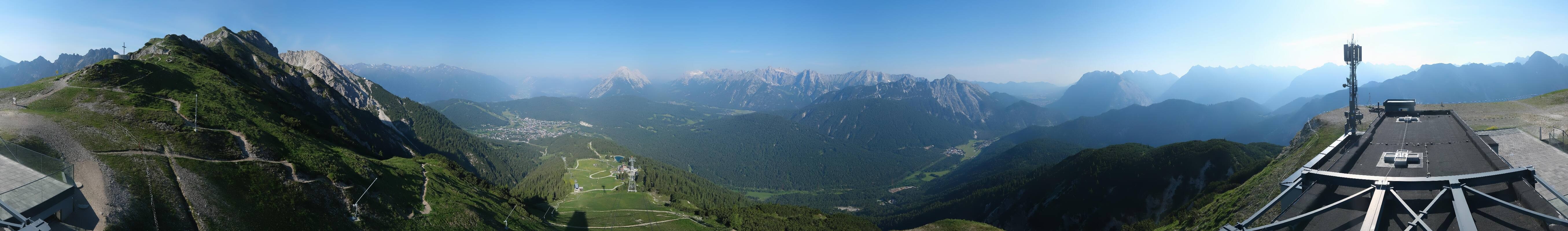 Archiv Foto Webcam Seefeld Rosshütte - Bergstation Seefelder Joch