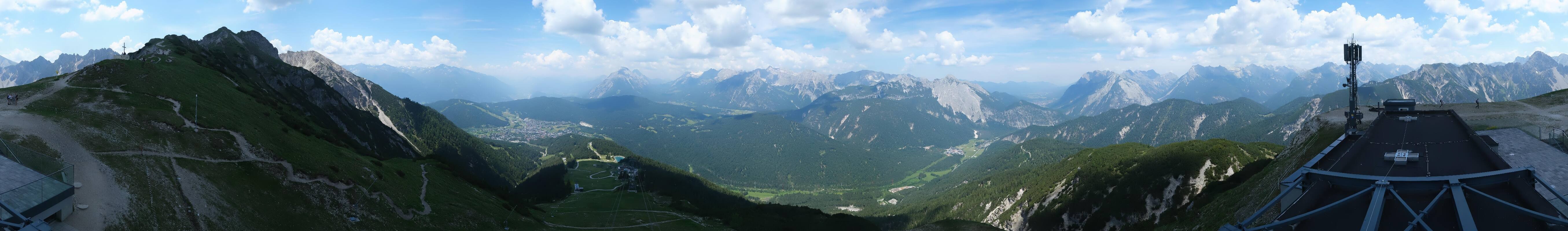 Archiv Foto Webcam Seefeld Rosshütte - Bergstation Seefelder Joch