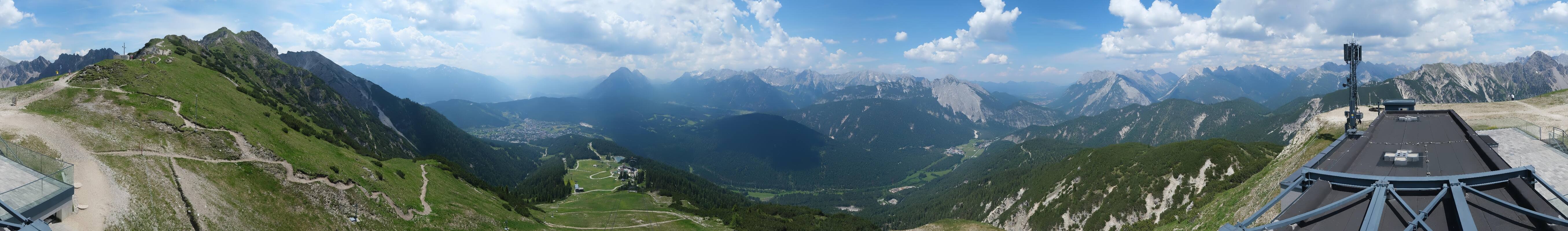 Archiv Foto Webcam Seefeld Rosshütte - Bergstation Seefelder Joch