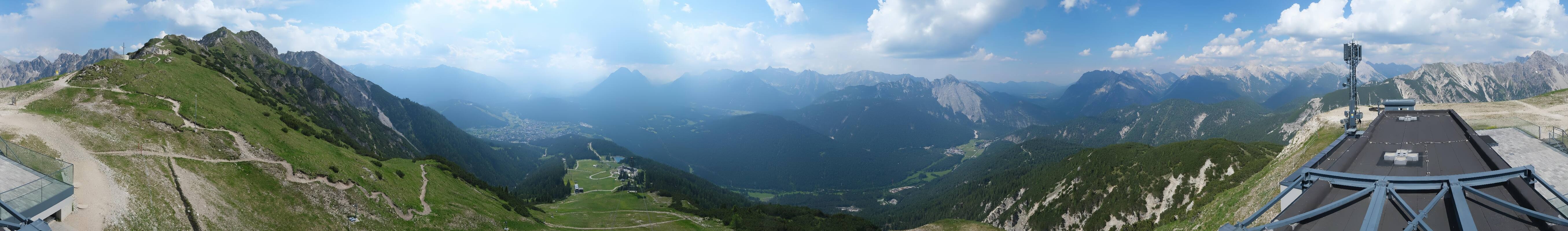 Archiv Foto Webcam Seefeld Rosshütte - Bergstation Seefelder Joch