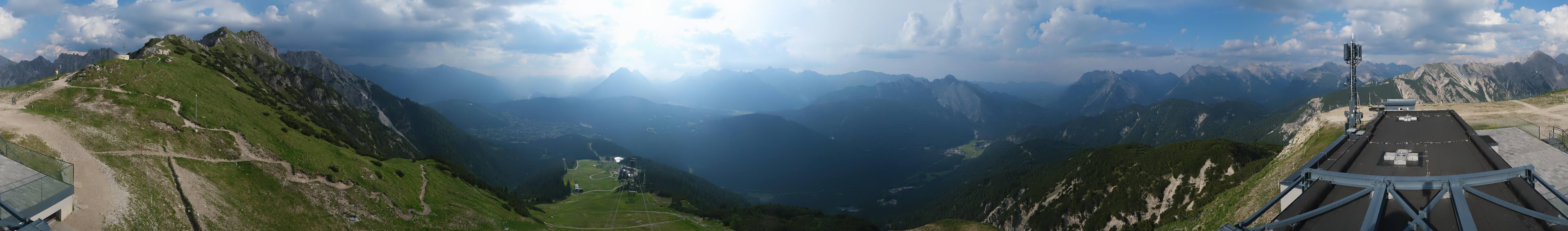 Archiv Foto Webcam Seefeld Rosshütte - Bergstation Seefelder Joch
