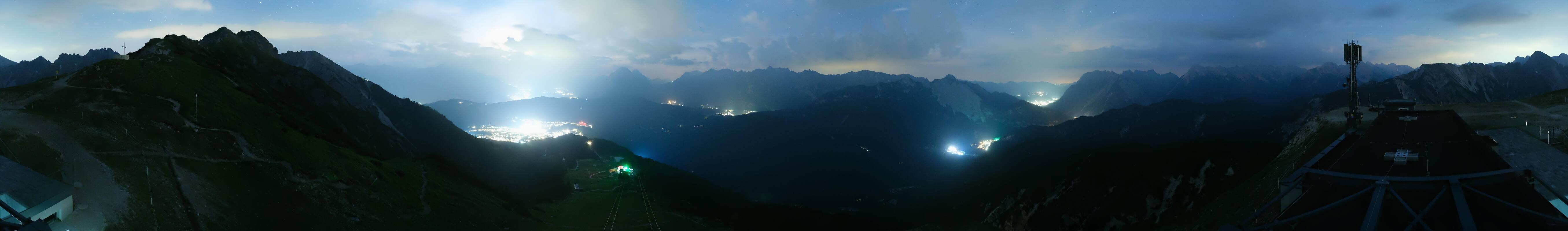Archiv Foto Webcam Seefeld Rosshütte - Bergstation Seefelder Joch