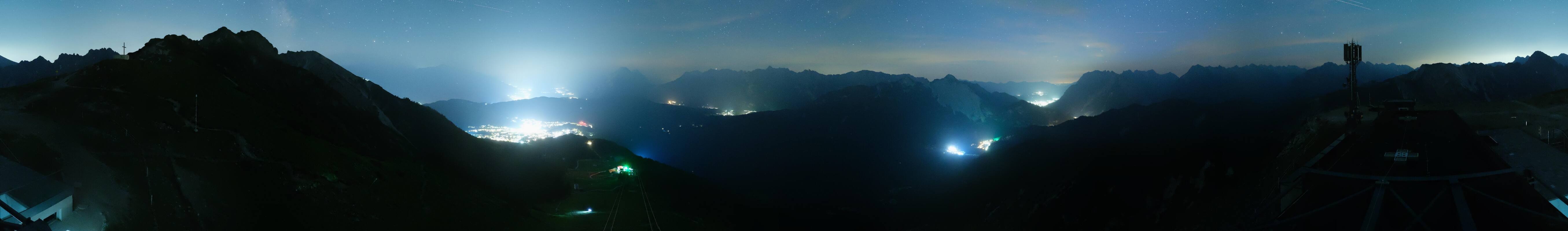 Archiv Foto Webcam Seefeld Rosshütte - Bergstation Seefelder Joch
