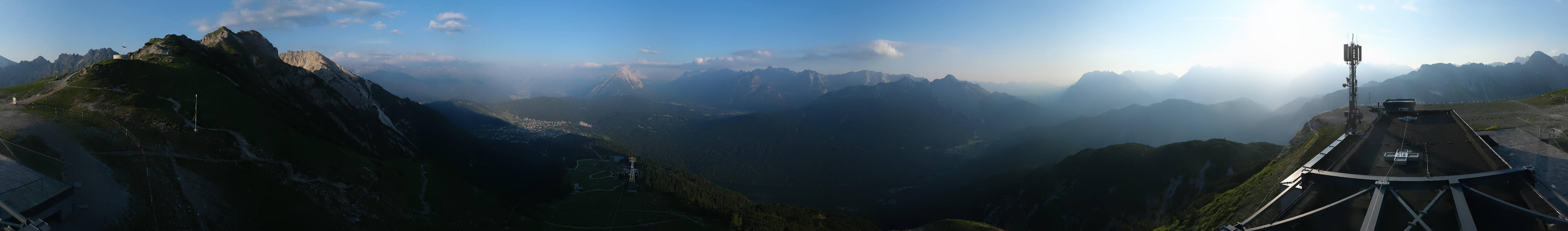 Archiv Foto Webcam Seefeld Rosshütte - Bergstation Seefelder Joch