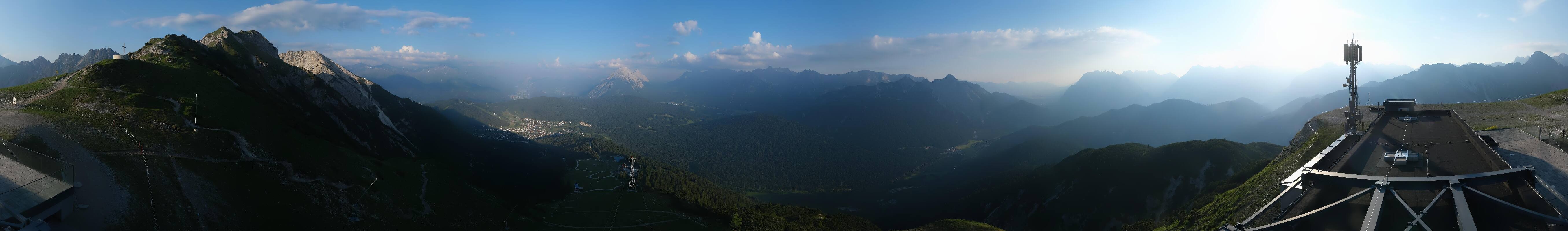 Archiv Foto Webcam Seefeld Rosshütte - Bergstation Seefelder Joch