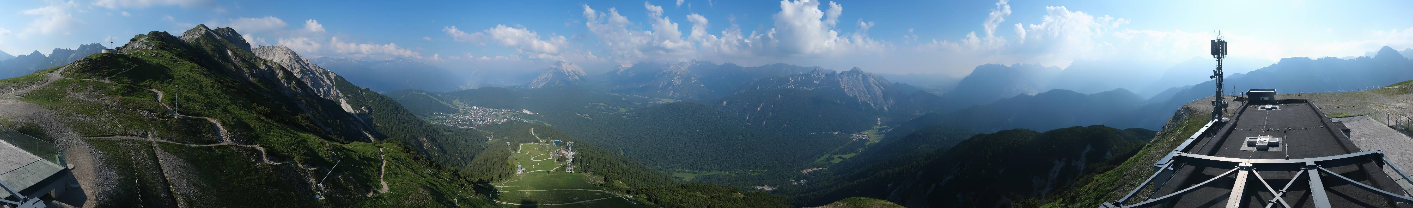 Archiv Foto Webcam Seefeld Rosshütte - Bergstation Seefelder Joch