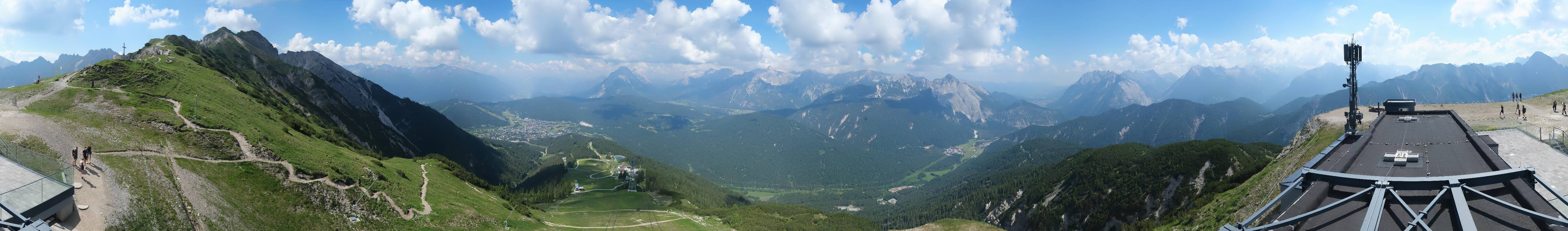 Archiv Foto Webcam Seefeld Rosshütte - Bergstation Seefelder Joch
