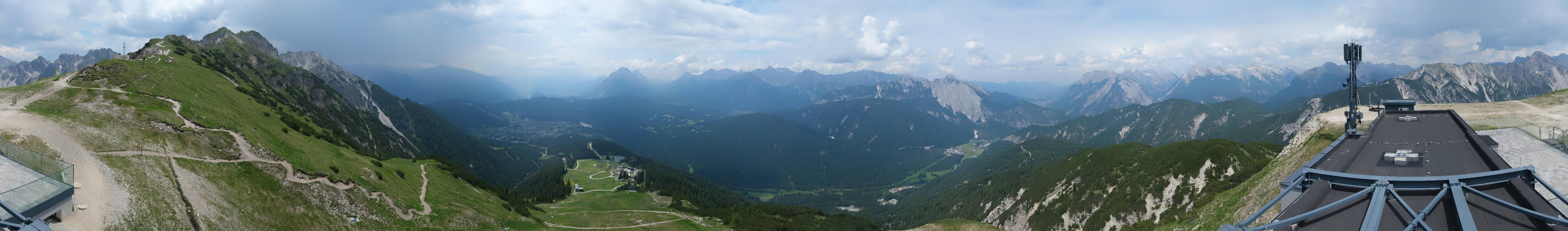 Archiv Foto Webcam Seefeld Rosshütte - Bergstation Seefelder Joch