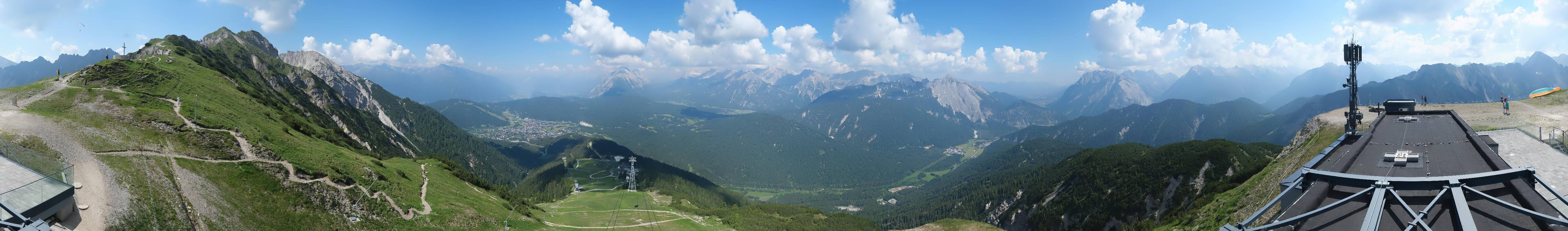 Archived image Webcam Seefeld Rosshütte - Seefelder Joch