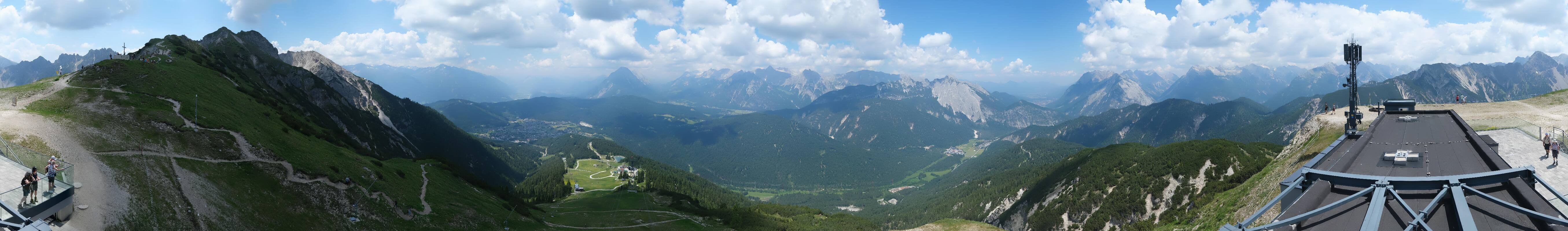 Archived image Webcam Seefeld Rosshütte - Seefelder Joch