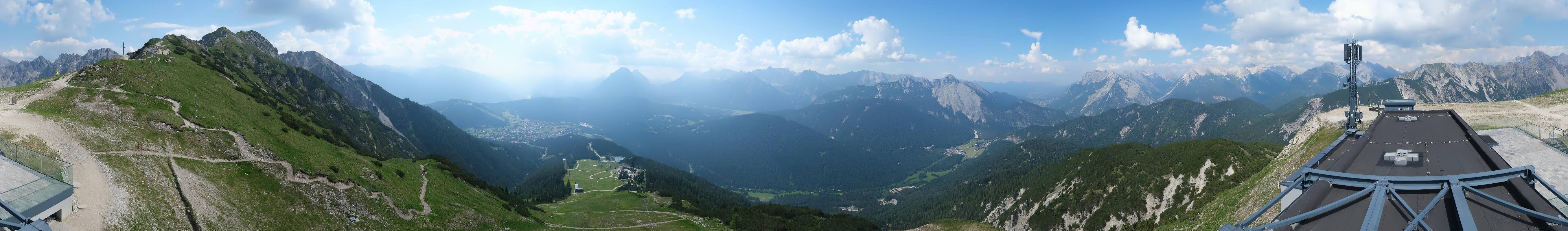 Archiv Foto Webcam Seefeld Rosshütte - Bergstation Seefelder Joch