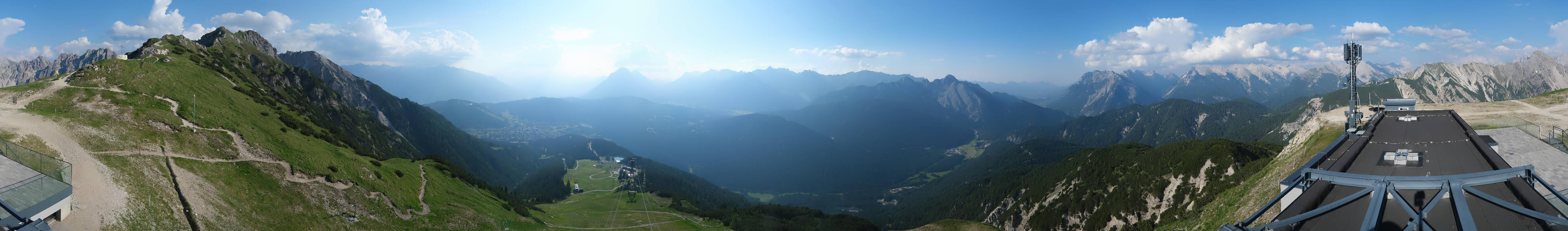 Archiv Foto Webcam Seefeld Rosshütte - Bergstation Seefelder Joch