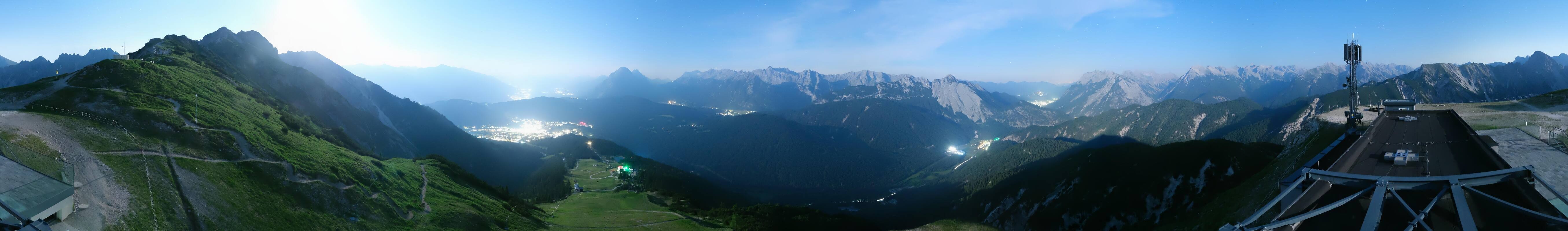Archiv Foto Webcam Seefeld Rosshütte - Bergstation Seefelder Joch
