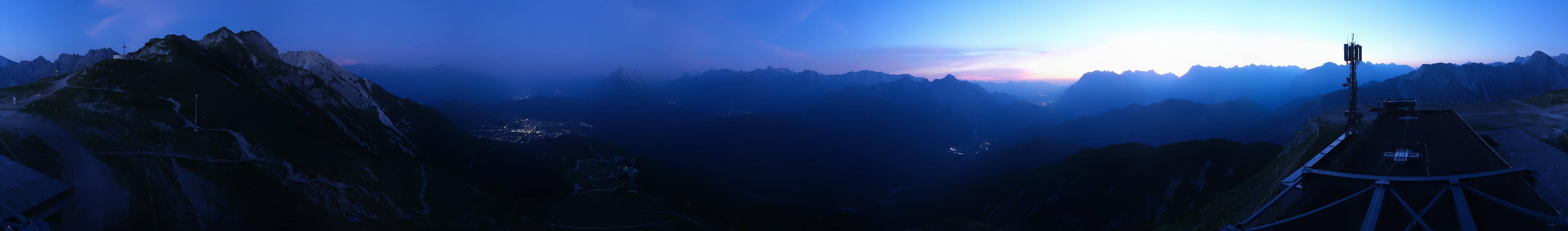 Archiv Foto Webcam Seefeld Rosshütte - Bergstation Seefelder Joch