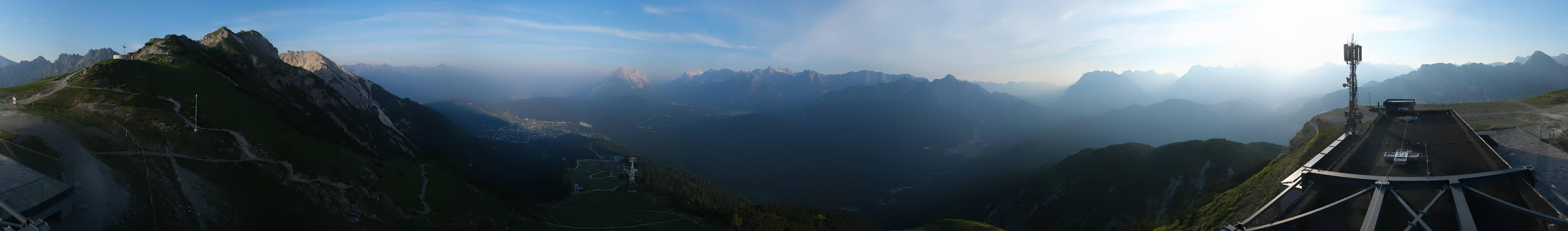 Archiv Foto Webcam Seefeld Rosshütte - Bergstation Seefelder Joch