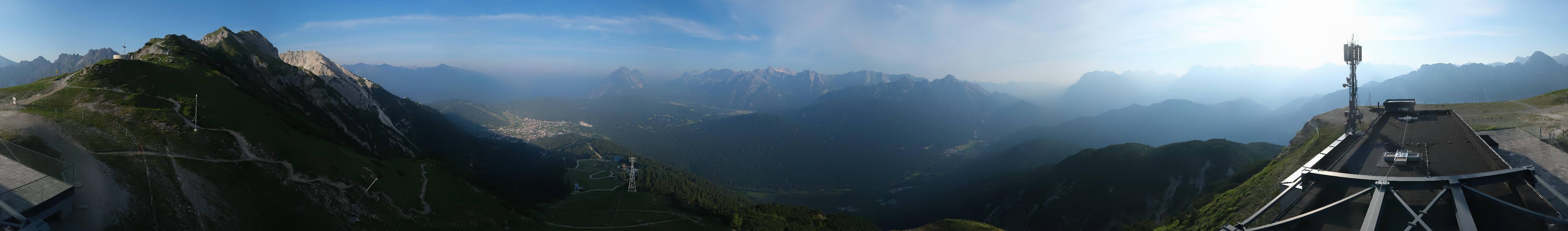 Archiv Foto Webcam Seefeld Rosshütte - Bergstation Seefelder Joch