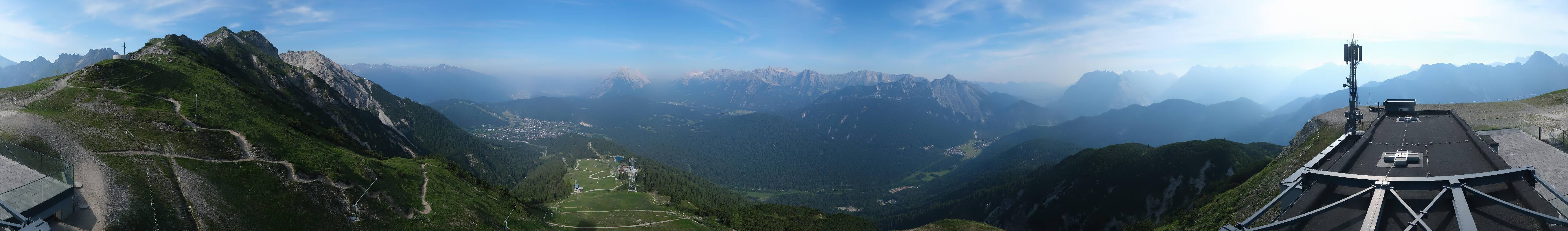 Archiv Foto Webcam Seefeld Rosshütte - Bergstation Seefelder Joch