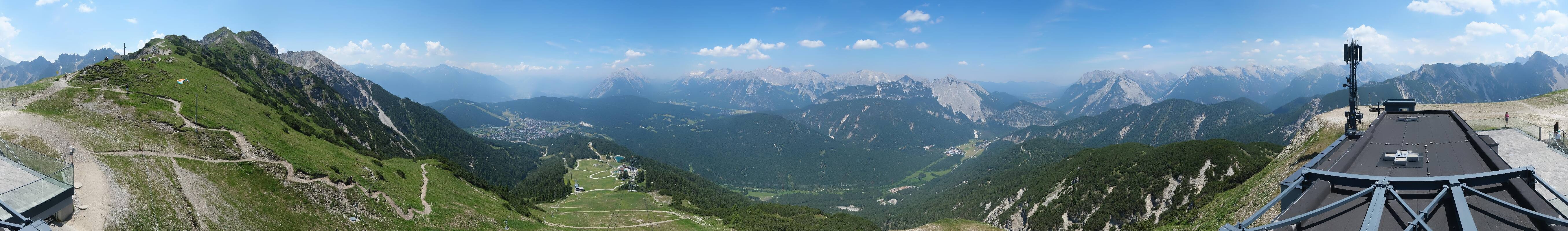 Archiv Foto Webcam Seefeld Rosshütte - Bergstation Seefelder Joch