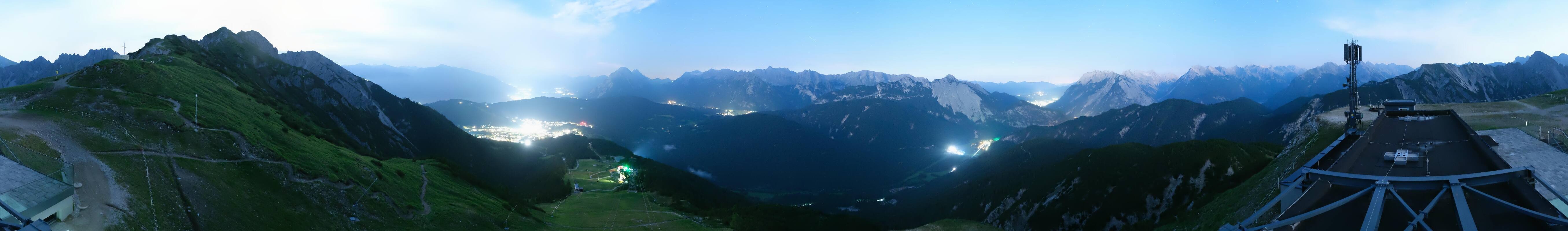 Archiv Foto Webcam Seefeld Rosshütte - Bergstation Seefelder Joch