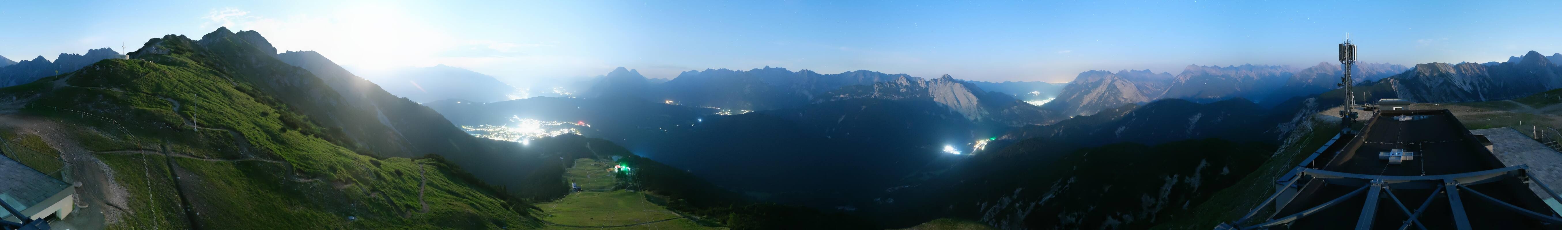 Archiv Foto Webcam Seefeld Rosshütte - Bergstation Seefelder Joch
