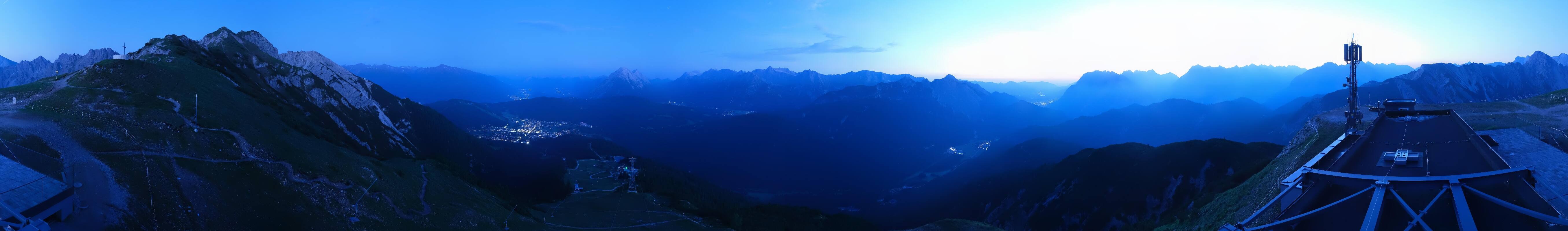 Archiv Foto Webcam Seefeld Rosshütte - Bergstation Seefelder Joch