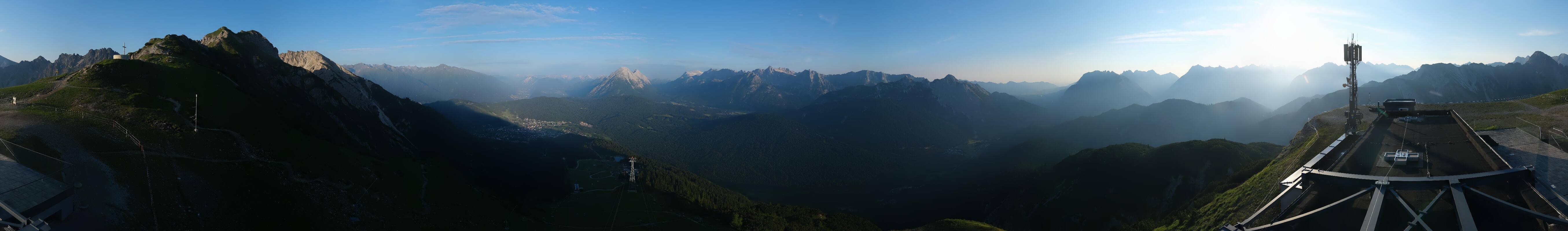 Archiv Foto Webcam Seefeld Rosshütte - Bergstation Seefelder Joch