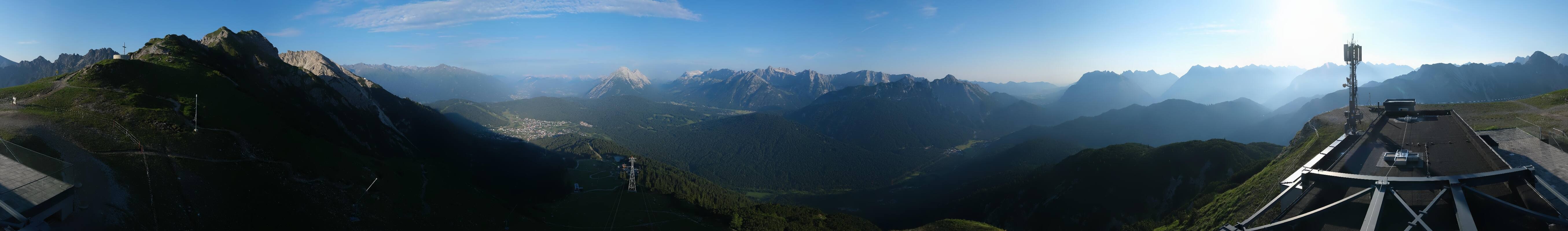 Archiv Foto Webcam Seefeld Rosshütte - Bergstation Seefelder Joch