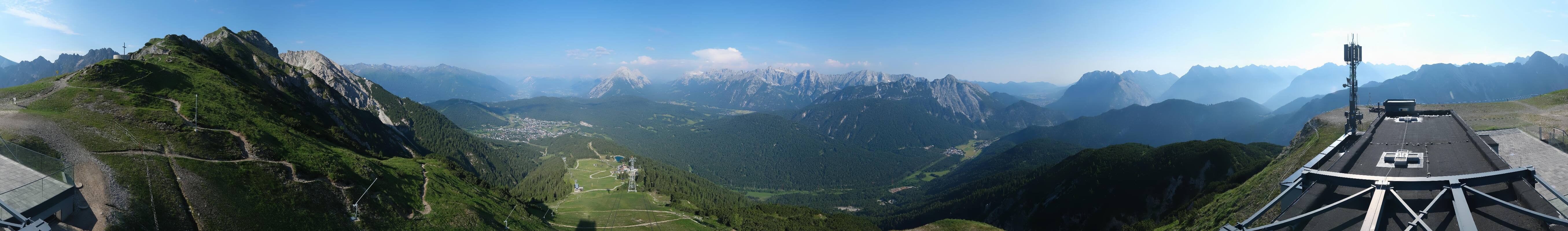 Archiv Foto Webcam Seefeld Rosshütte - Bergstation Seefelder Joch