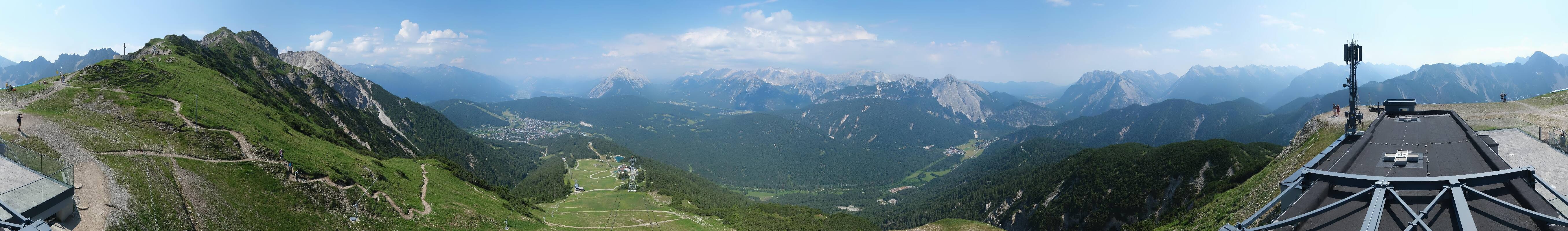 Archiv Foto Webcam Seefeld Rosshütte - Bergstation Seefelder Joch