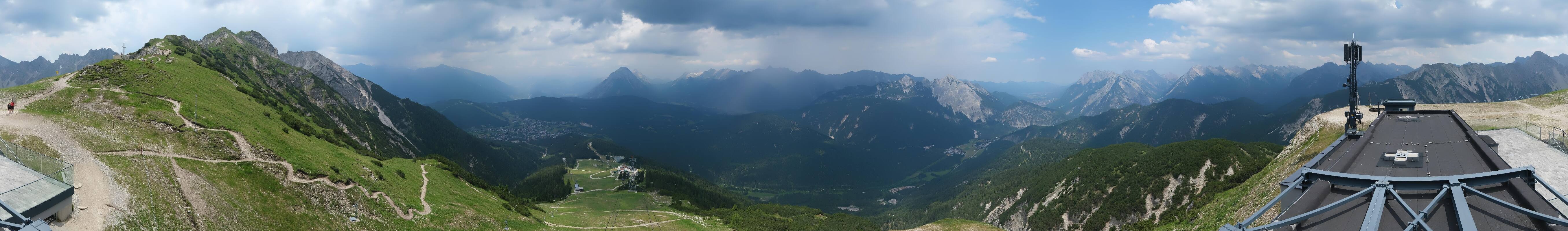 Archiv Foto Webcam Seefeld Rosshütte - Bergstation Seefelder Joch