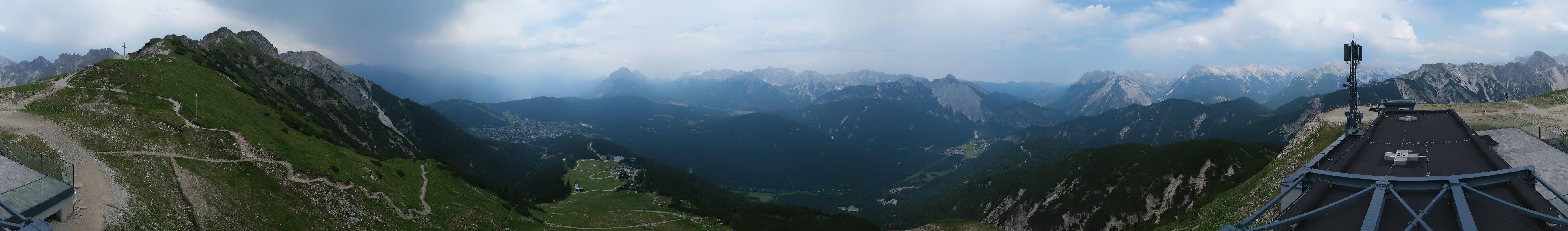Archiv Foto Webcam Seefeld Rosshütte - Bergstation Seefelder Joch