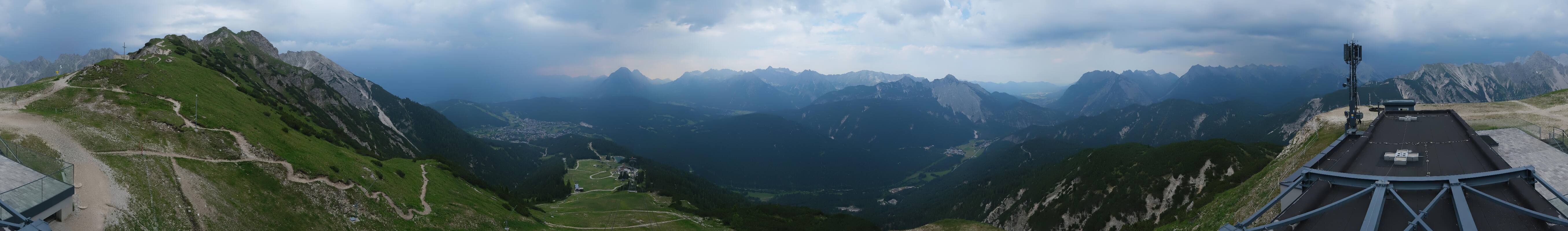 Archiv Foto Webcam Seefeld Rosshütte - Bergstation Seefelder Joch