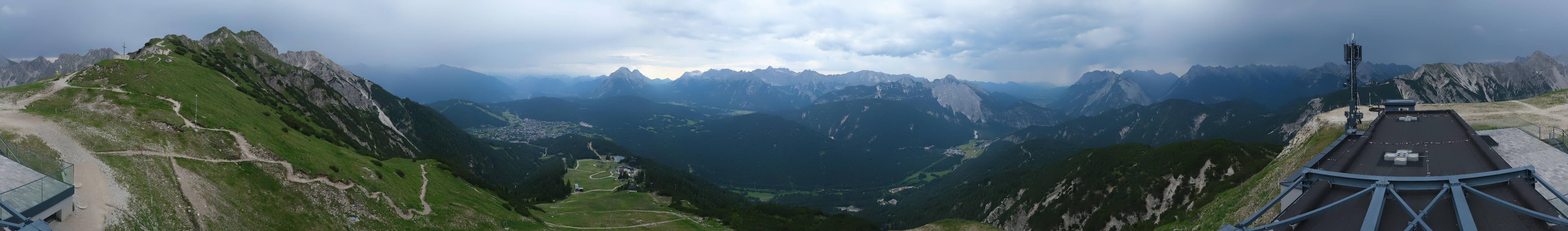 Archiv Foto Webcam Seefeld Rosshütte - Bergstation Seefelder Joch