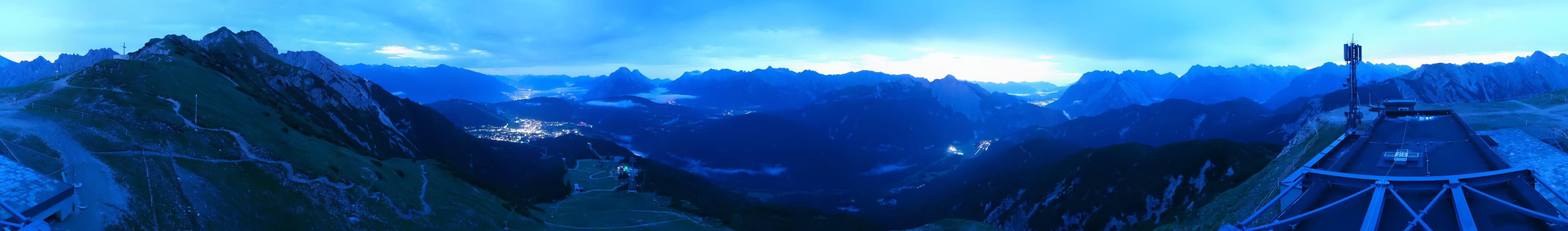 Archiv Foto Webcam Seefeld Rosshütte - Bergstation Seefelder Joch