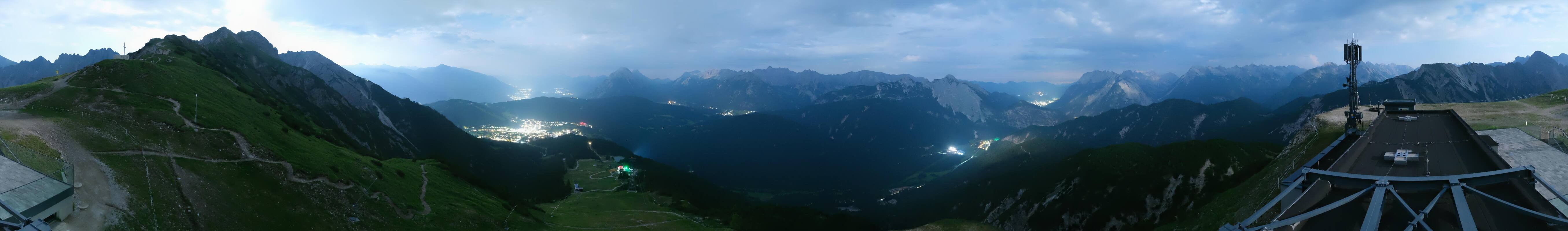Archiv Foto Webcam Seefeld Rosshütte - Bergstation Seefelder Joch