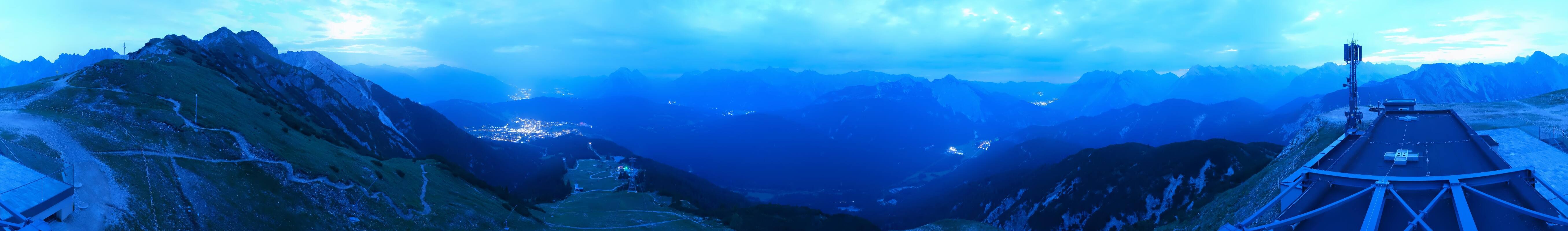 Archiv Foto Webcam Seefeld Rosshütte - Bergstation Seefelder Joch