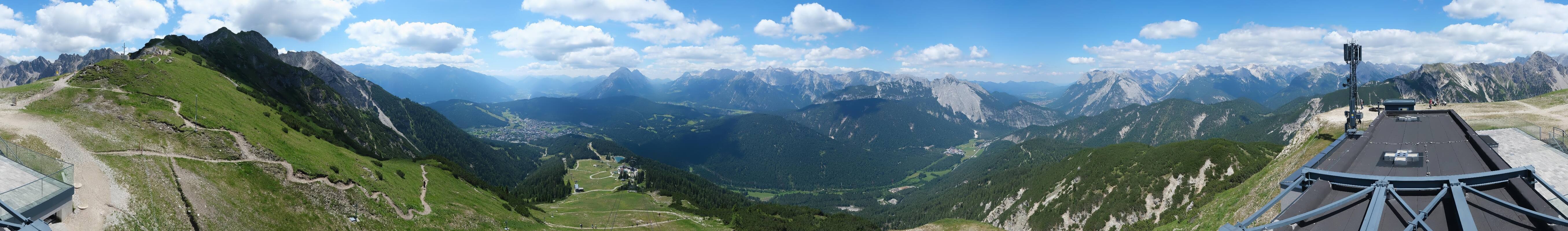 Archiv Foto Webcam Seefeld Rosshütte - Bergstation Seefelder Joch