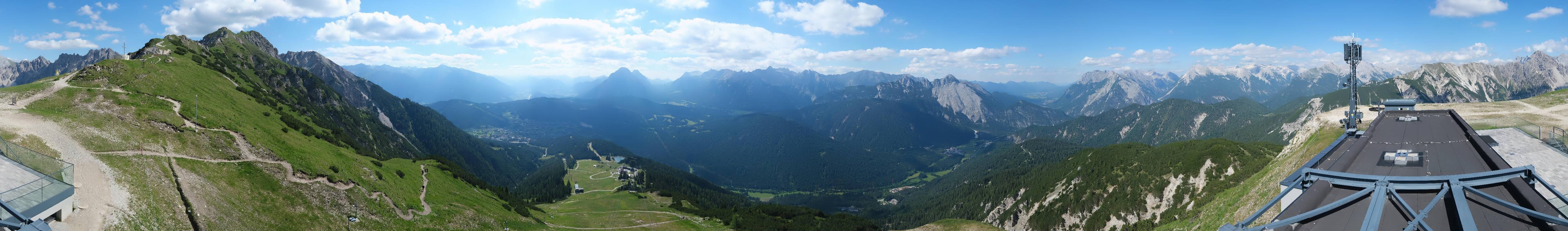 Archiv Foto Webcam Seefeld Rosshütte - Bergstation Seefelder Joch